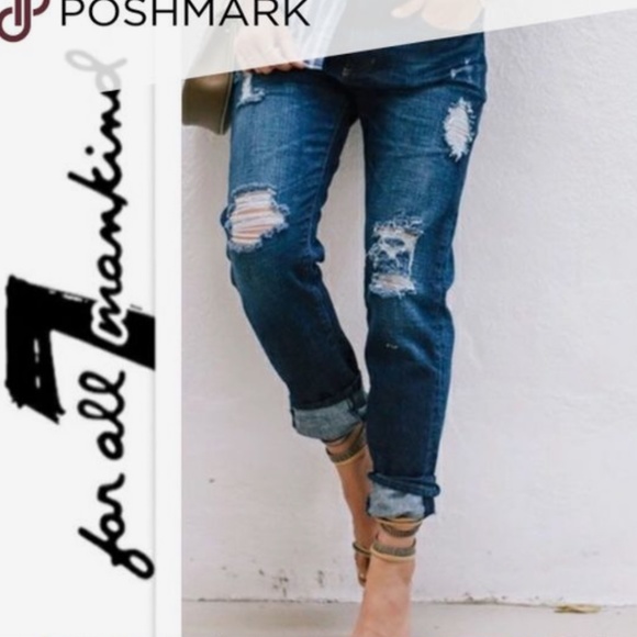 7 For All Mankind Denim - 7 for Mankind Jared Slacker Boyfriend Jean